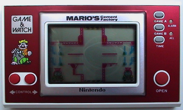 Game & Watch Mario's Cement Factory (ML-102) dans sa version standard