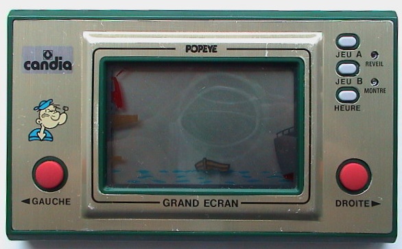 Game & Watch Popeye (PP-23) dans sa version promotionnelle pour Candia